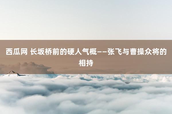 西瓜网 长坂桥前的硬人气概——张飞与曹操众将的相持